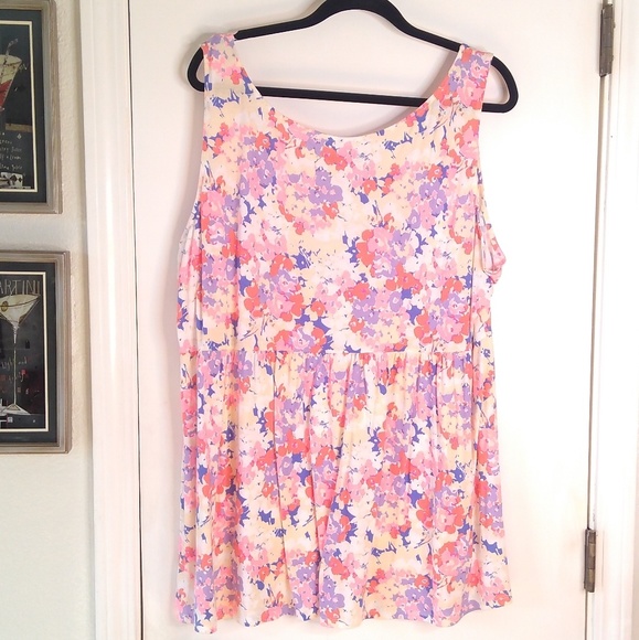 Old Navy Knit Peplum Tank - 3X - Picture 2 of 3